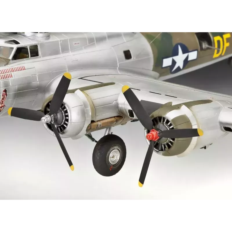 Revell B-17G Flying Fortress kit de modelismo em plástico
