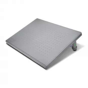 Repousa-pés Kensington SmartFit SoleMate, cinzento, 12 - 20°, 1,1 kg, 1 unid., 370 mm, 485 mm