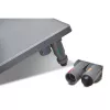 Repousa-pés Kensington SmartFit SoleMate, cinzento, 12 - 20°, 1,1 kg, 1 unid., 370 mm, 485 mm