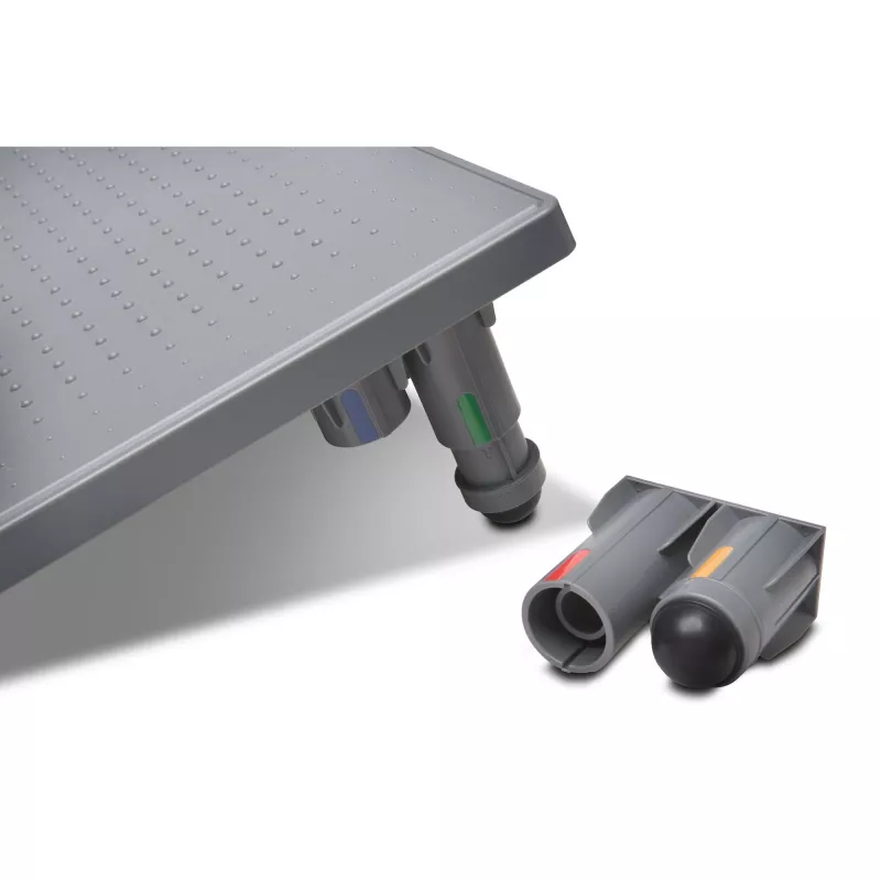 Repousa-pés Kensington SmartFit SoleMate, cinzento, 12 - 20°, 1,1 kg, 1 unid., 370 mm, 485 mm