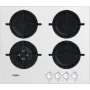 Whirlpool AKT 625/WH Preto, Branco Encastre 60 cm Gás 4 zona(s)
