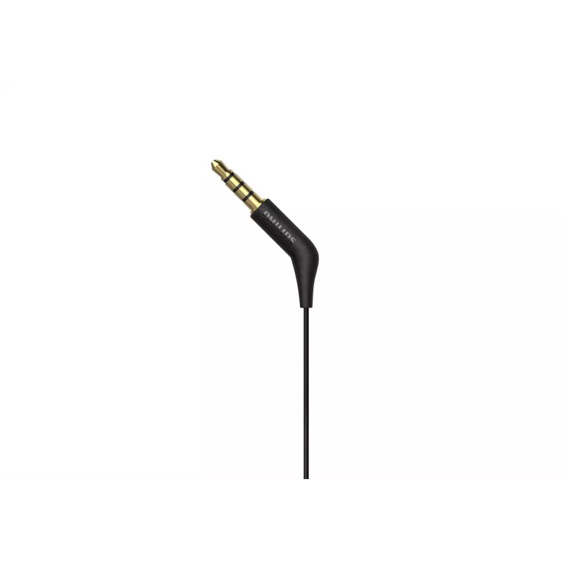 Headset com fios In-Ear Philips TAE1105BK/00 — preto, intra-auricular, cabo de 1,2 m, 14,7 g