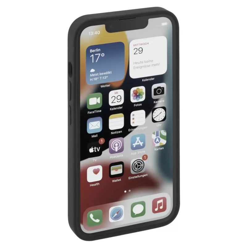 Capa para telemóvel Hama MagCase Finest Feel PRO 15,5 cm (6,1 polegadas) preta