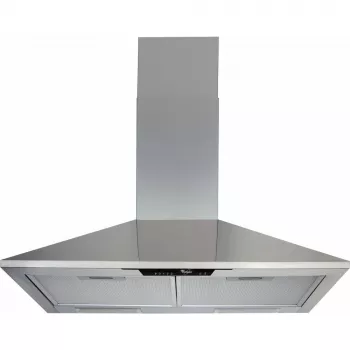 Exaustor Whirlpool AKR 685/1 IX de parede aço inoxidável 395 m³/h