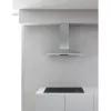 Exaustor Whirlpool AKR 685/1 IX de parede aço inoxidável 395 m³/h