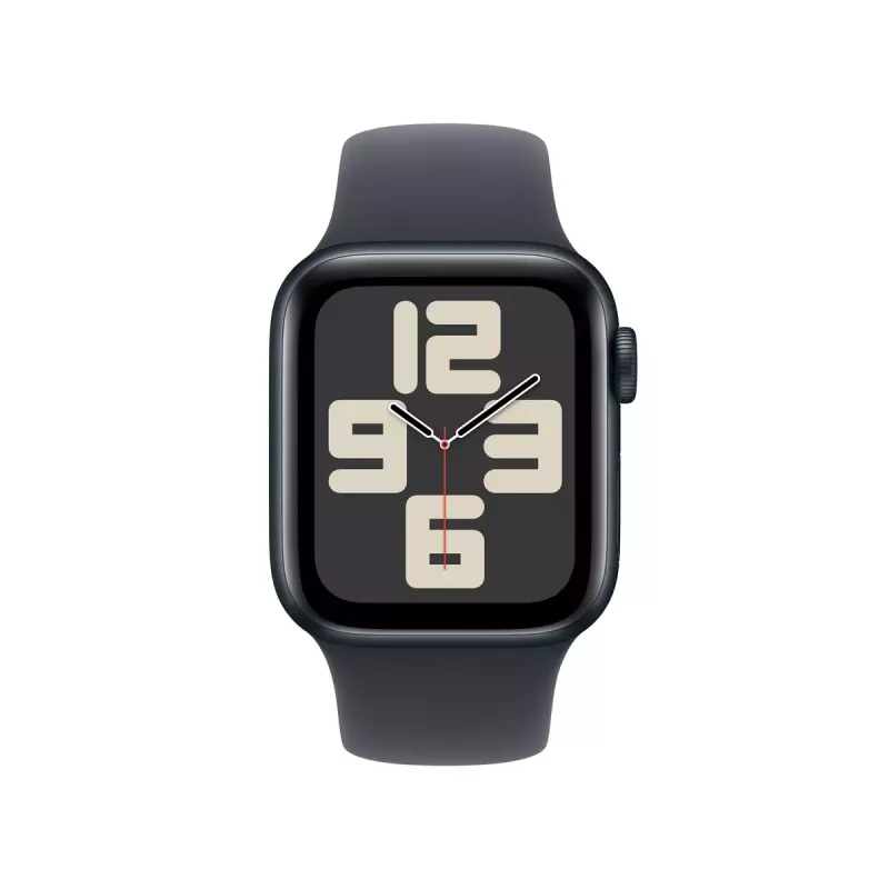 Smartwatch Apple Watch SE GPS + Cellular 40 mm caixa de alumínio Midnight com bracelete desportiva Midnight – S/M