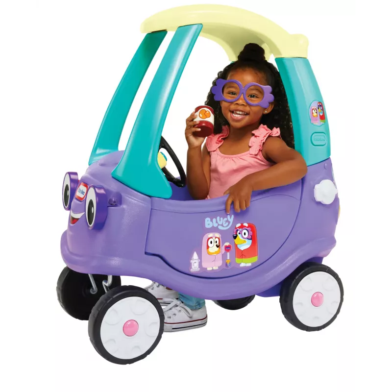 Little Tikes Bluey Grannies Car Coupe carrinho de deslizar