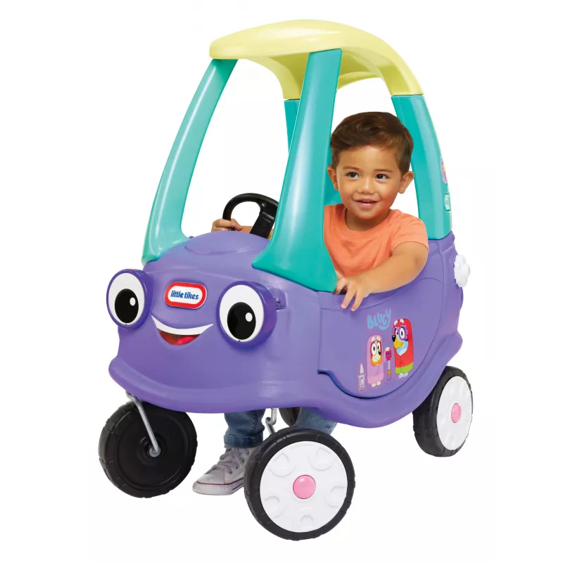Little Tikes Bluey Grannies Car Coupe carrinho de deslizar
