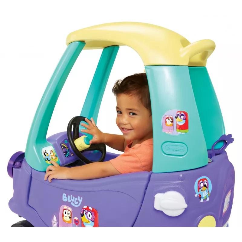 Little Tikes Bluey Grannies Car Coupe carrinho de deslizar