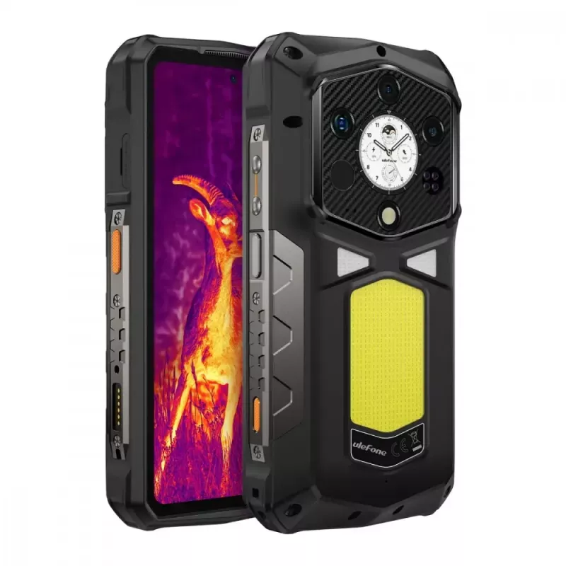 Smartphone UleFone Armor 29 Pro Thermal 5G 16/512GB smartphone robusto com câmara térmica, 16GB RAM, 512GB armazenamento