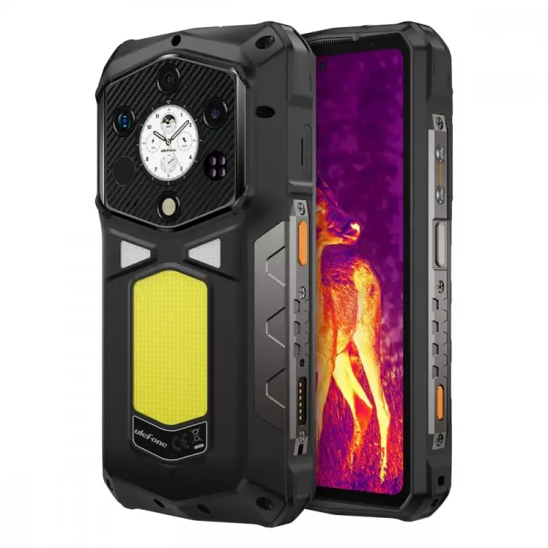 Smartphone UleFone Armor 29 Pro Thermal 5G 16/512GB smartphone robusto com câmara térmica, 16GB RAM, 512GB armazenamento