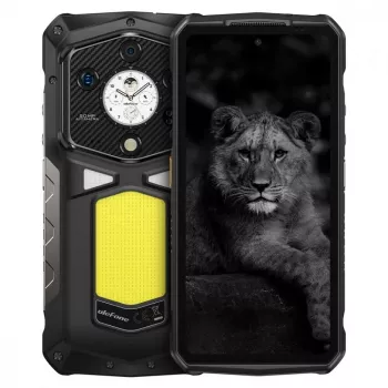 Smartphone UleFone Armor 29 Pro 5G 16/512GB preto, robusto 5G, 16GB RAM, 512GB armazenamento
