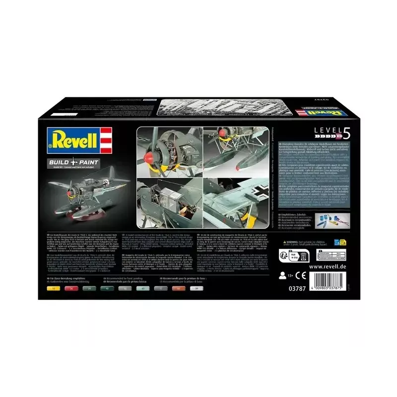 Maquete em plástico REVELL ARADO AR 196A-3 hidroavião à escala 1:32