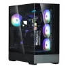 Caixa de PC Zalman P40 Prism Plus Midi Tower preto