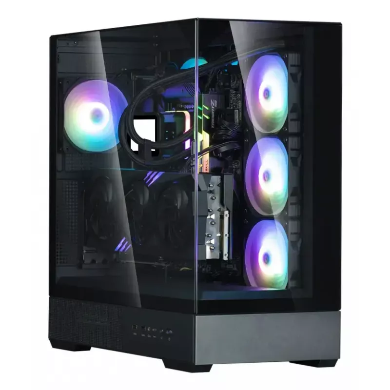 Caixa de PC Zalman P40 Prism Plus Midi Tower preto
