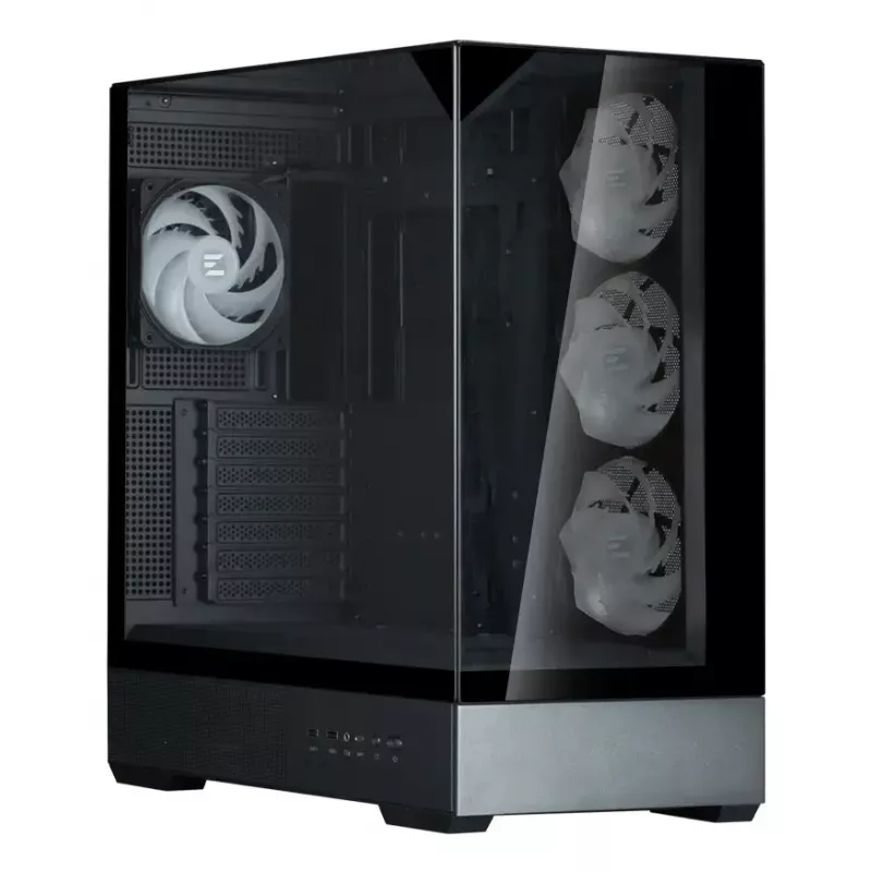 Caixa de PC Zalman P40 Prism Plus Midi Tower preto