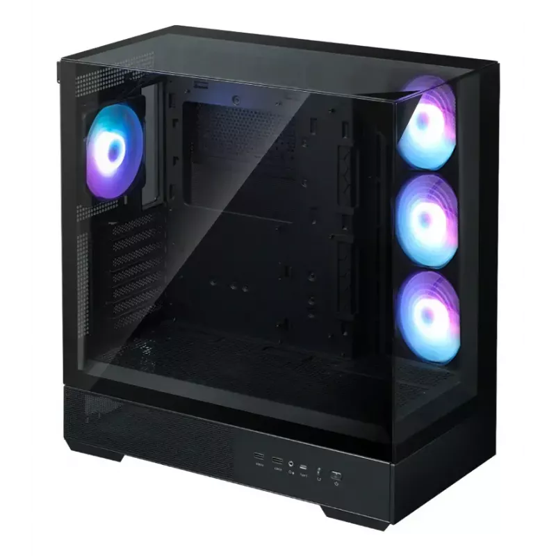 Caixa de PC Zalman P40 Prism Plus Midi Tower preto