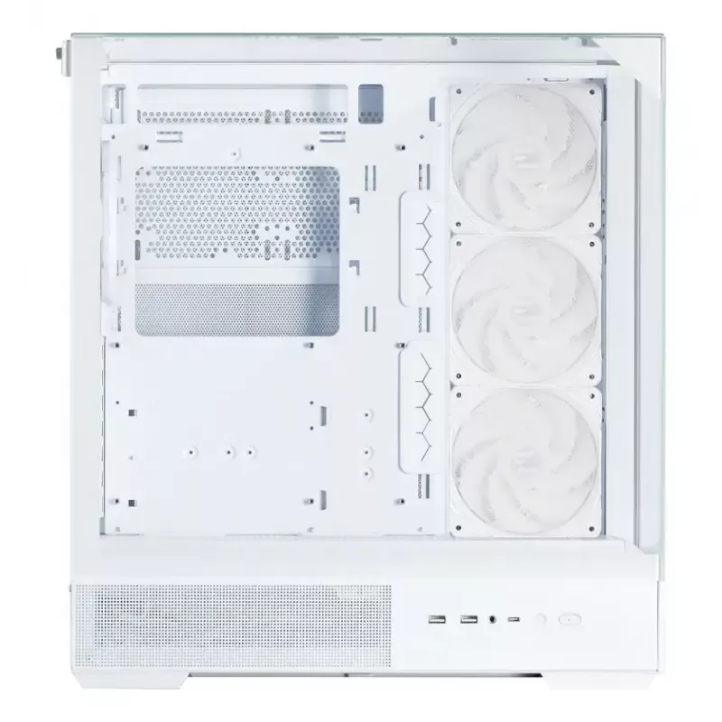 Caixa de PC Zalman P40 Prism Plus branco Midi Tower