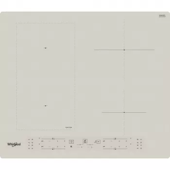 Placa de indução encastrável Whirlpool WLB6860NE/S prateada 4 zonas