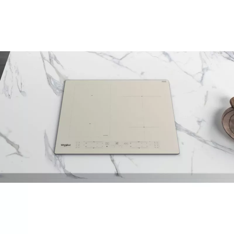 Placa de indução encastrável Whirlpool WLB6860NE/S prateada 4 zonas
