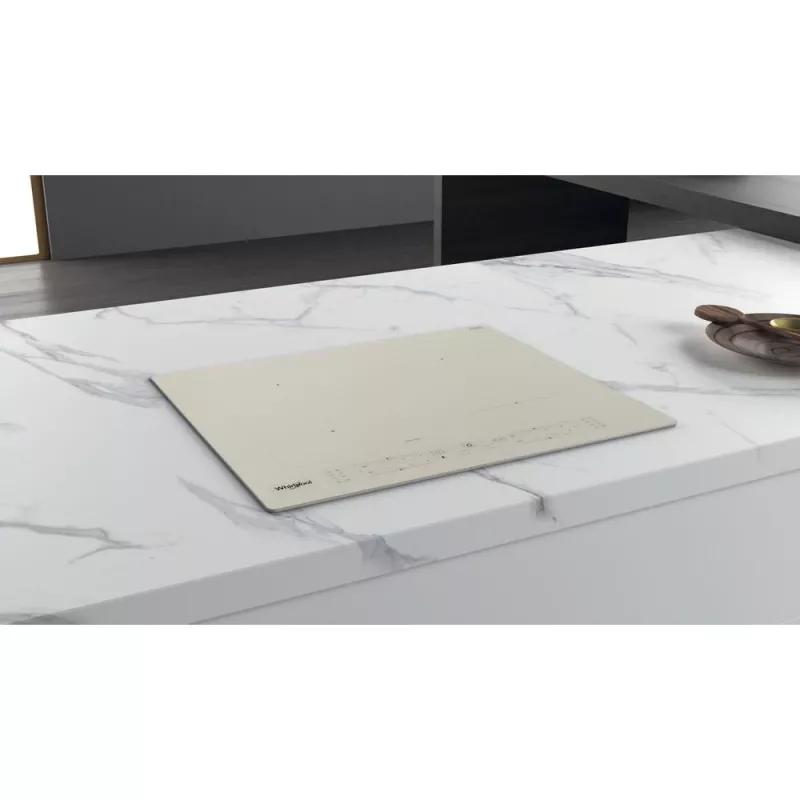 Placa de indução encastrável Whirlpool WLB6860NE/S prateada 4 zonas