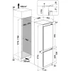 Frigorífico encastrável Whirlpool WHC18 T322 250 L