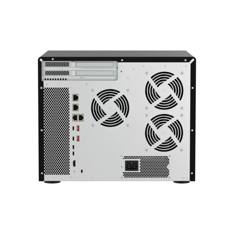 Servidor NAS/armazenamento QNAP TVS-AIH1688ATX-U7-32G Tower 32 GB DDR5 0 TB QuTS hero Black