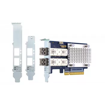 Placa de rede QNAP QXP-32G2FC com taxa máxima de transferência de dados de 32000 Mbit/s