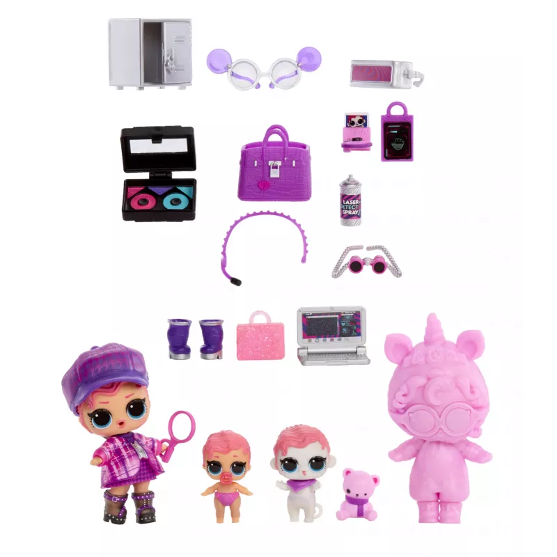 Mini boneca L.O.L. Surprise! Eye Spy Ultimate Unboxing multicolor