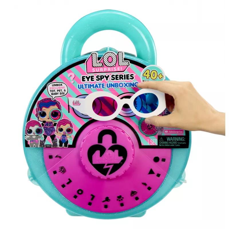 Mini boneca L.O.L. Surprise! Eye Spy Ultimate Unboxing multicolor