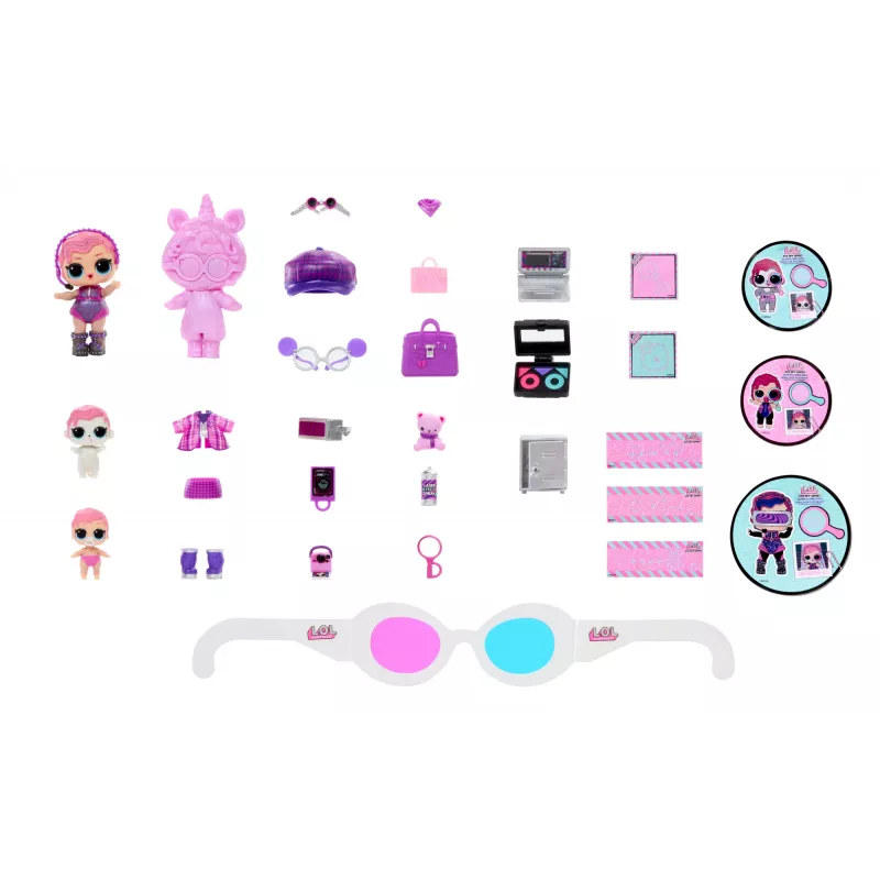 Mini boneca L.O.L. Surprise! Eye Spy Ultimate Unboxing multicolor
