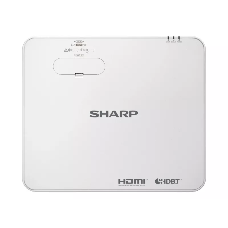 Projetor de distância padrão Sharp P621U 6200 ANSI lúmenes 3LCD WUXGA (1920x1200) branco