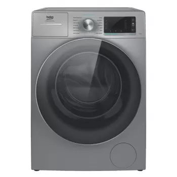 Máquina de lavar de carregamento frontal BEKO AWB 912S/PRO BP – 9 kg, 1200 rpm, aço inoxidável