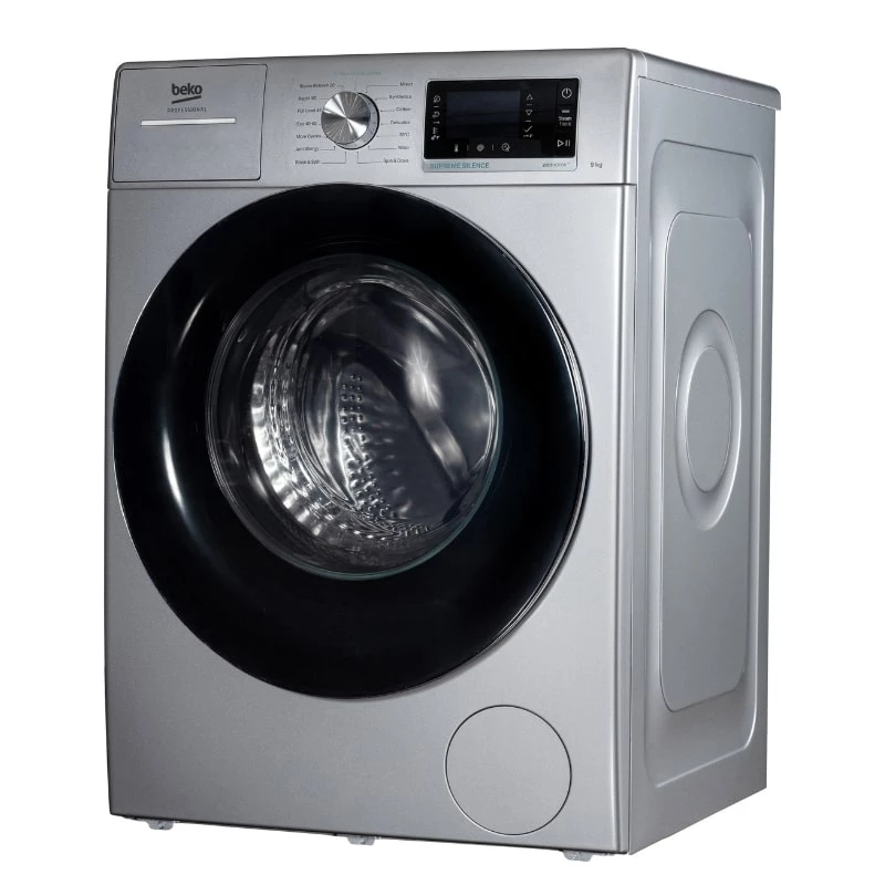 Máquina de lavar de carregamento frontal BEKO AWB 912S/PRO BP – 9 kg, 1200 rpm, aço inoxidável
