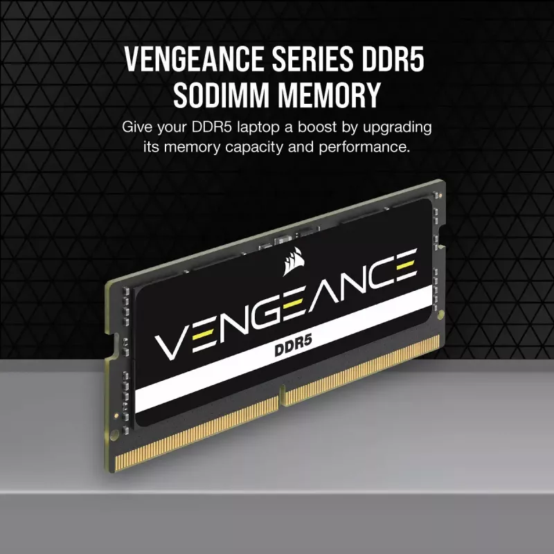 Memória para portátil CORSAIR Vengeance DDR5 24 GB SO-DIMM 4800 MHz 262-Pin 1,1 V CL40