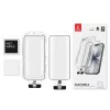 Protetor de ecrã em vidro temperado Crong EasyShield 2-Pack Full Glue para iPhone 16e / iPhone 14 / iPhone 13 / iPhone 13 Pro, aluminossilicato, brilhante