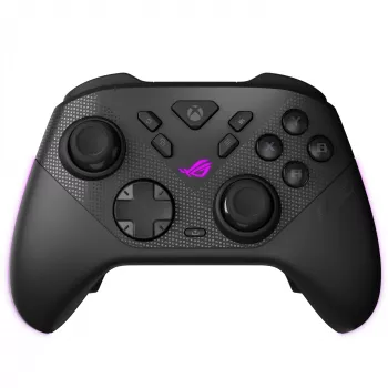 Comando ASUS ROG Raikiri II XBox WL — Bluetooth, RF, USB Type-C, PC/Xbox One/Series S/X, preto, cabo de 2,5 m, bateria até 50 h
