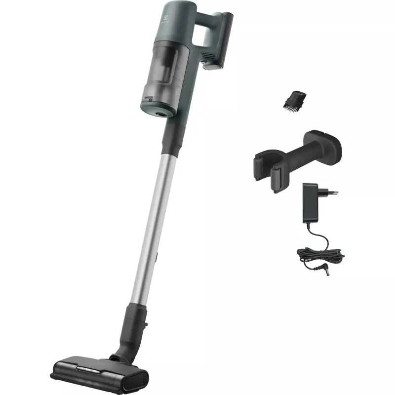 Aspirador vertical 2 em 1 Electrolux EP61CB21OG bateria sem saco seco 0,6 l 85 W verde 2,5 Ah