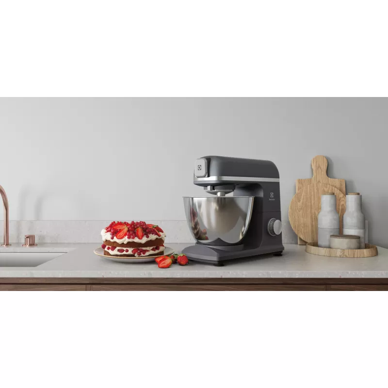 Robot de cozinha Electrolux E5KM1-6GBP 1200 W 5 L preto, cinzento