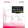 TV Toshiba 55QV7G63DG QLED 55 polegadas Smart TV com ecrã de 55 polegadas