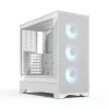 Caixa de PC Midi Tower Fractal Design Pop 2 Air White TG RGB – ATX/Micro-ATX/Mini-ITX, vidro temperado, 3 ventoinhas frontais de 120 mm