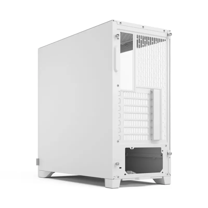 Caixa de PC Midi Tower Fractal Design Pop 2 Air White TG RGB – ATX/Micro-ATX/Mini-ITX, vidro temperado, 3 ventoinhas frontais de 120 mm