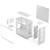 Caixa de PC Midi Tower Fractal Design Pop 2 Air White TG RGB – ATX/Micro-ATX/Mini-ITX, vidro temperado, 3 ventoinhas frontais de 120 mm