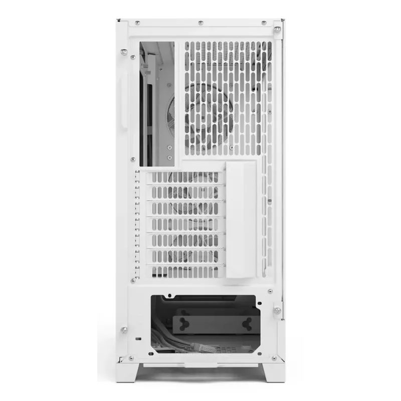 Caixa de PC Midi Tower Fractal Design Pop 2 Air White TG RGB – ATX/Micro-ATX/Mini-ITX, vidro temperado, 3 ventoinhas frontais de 120 mm
