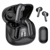 Auscultadores in-ear sem fios Audiocore AC591 PRO — ANC híbrido, ENC, 6 microfones, carregamento USB‑C, até 9 h de reprodução, compatível com Tuya, preto