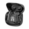 Auscultadores in-ear sem fios Audiocore AC591 PRO — ANC híbrido, ENC, 6 microfones, carregamento USB‑C, até 9 h de reprodução, compatível com Tuya, preto