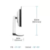 Monitor de computador BenQ EX271UZ 67,3 cm (26,5 polegadas) 3840 x 2160 píxeis 4K Ultra HD OLED preto, branco