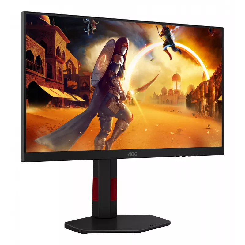 Monitor de computador AOC G4 24G4ZR 60,5 cm (23,8 polegadas) 1920 x 1080 píxeis Full HD LED preto, vermelho