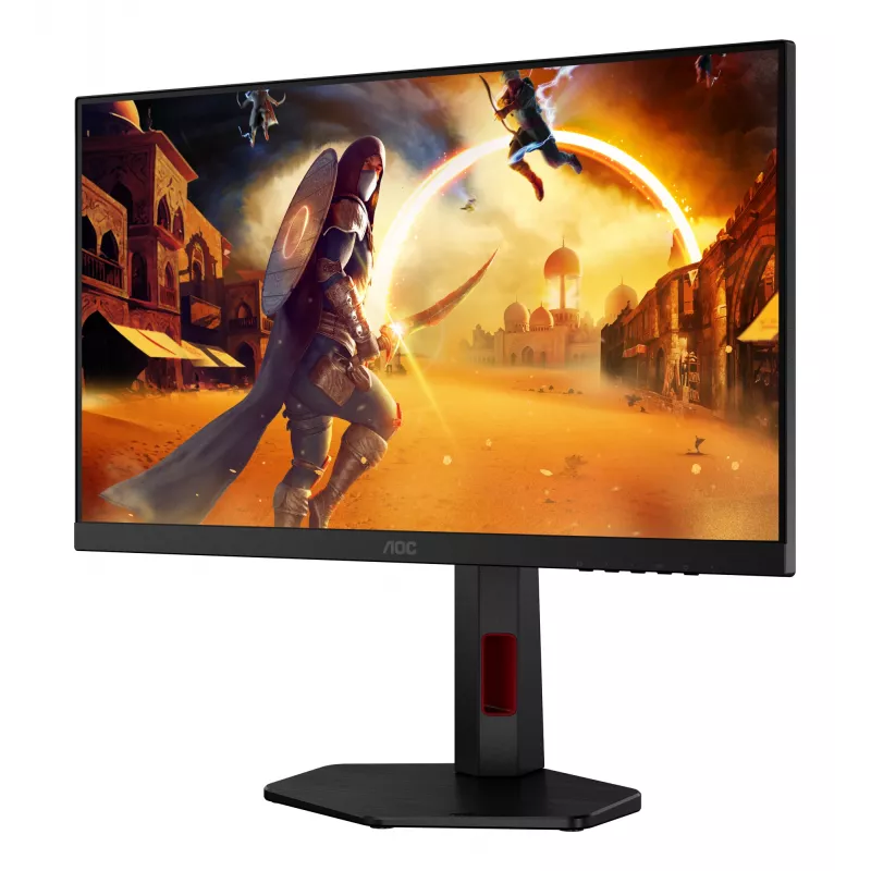 Monitor de computador AOC G4 24G4ZR 60,5 cm (23,8 polegadas) 1920 x 1080 píxeis Full HD LED preto, vermelho