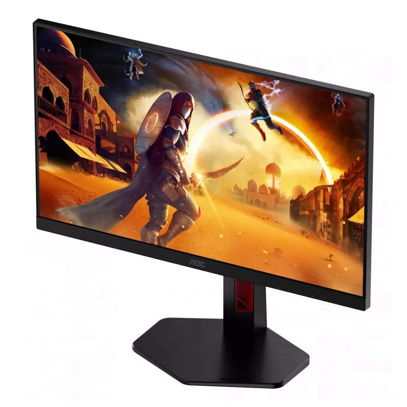 Monitor de computador AOC G4 24G4ZR 60,5 cm (23,8 polegadas) 1920 x 1080 píxeis Full HD LED preto, vermelho